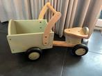 Houten Bakfiets loopfiets bandits&angels retro green, Kinderen en Baby's, Speelgoed | Buiten | Voertuigen en Loopfietsen, Ophalen