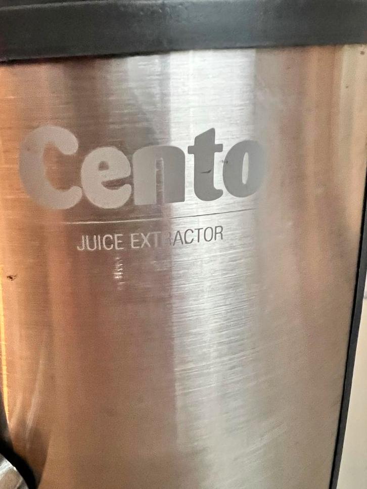 Sapcentrifuge - Cento Juice Extractor, Witgoed en Apparatuur, Juicers, Gebruikt, Ophalen of Verzenden