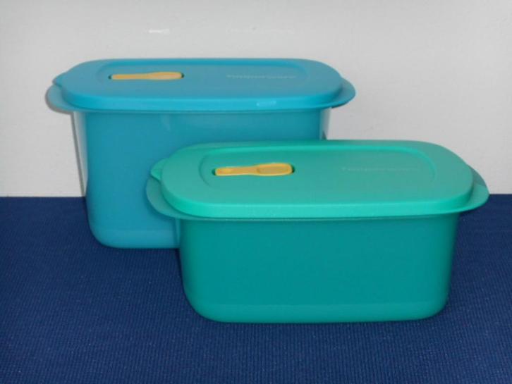 Tupperware Crystalwave Set Rechthoek (2), Huis en Inrichting, Keuken | Tupperware, Nieuw, Overige typen, Ophalen of Verzenden