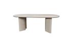 by fonQ Ormi Eettafel - Beige | Van €499, nu, Huis en Inrichting, Tafels | Eettafels, Byfonq, Byfonq, Rechthoekig, Byfonq