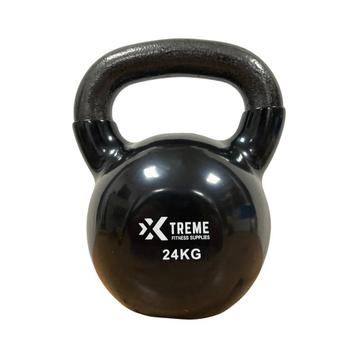 Kettlebell vinyl kleine beschadiging ongebruikt beschikbaar voor biedingen