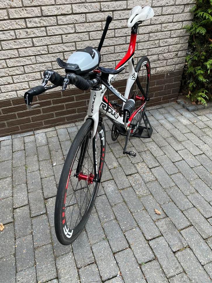 Ridley Racefiets - Carbon - Tijdrit/Triatlon, Fietsen en Brommers, Fietsen | Racefietsen, Gebruikt, Heren, Overige merken, Meer dan 20 versnellingen