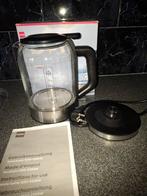 Hema Waterkoker Glas - Nieuw!, Witgoed en Apparatuur, Waterkokers, 1 tot 2 liter, Ophalen of Verzenden, Zo goed als nieuw, Rvs