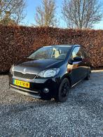 Skoda Citigo 1.0 T 44KW 2012 Zwart, Auto's, Skoda, Voorwielaandrijving, Stof, Zwart, 840 kg