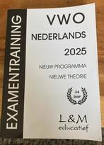 Examentraining VWO Nederlands 2025, Ophalen of Verzenden, Zo goed als nieuw, VWO, Nederlands