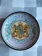 Antiek wandbord prinses Juliana, Schoonhoven, Ophalen of Verzenden