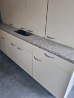Keukenblok bruynzeel, Huis en Inrichting, Ophalen, Gebruikt, Wit, Enkelwandige keuken