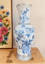 Grote Chinese blauw witte vaas, Ophalen of Verzenden