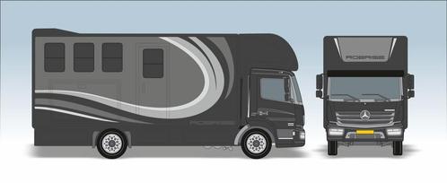 PAARDENVRACHTWAGEN ROBRISE HORSETRUCKS, Dieren en Toebehoren, Paarden en Pony's | Trailers en Aanhangwagens, Nieuw, Ophalen