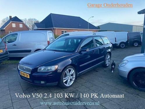 VOLVO V50 2.4 140PK Automaat Boekjes, Auto's, Volvo, Bedrijf, Te koop, V50, ABS, Airbags, Airconditioning, Alarm, Boordcomputer