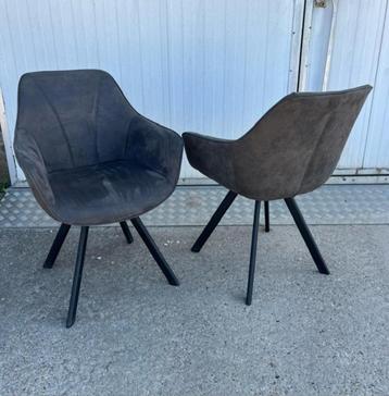 6 stuks luxe restaurant stoelen eetkamer stoelen microleder beschikbaar voor biedingen