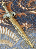 Zeldzame antieke Engelse briefopener van koper 27,2 cm. 1870