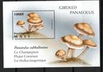 MALI 1996 PF BLOK PADDENSTOELEN MUSHROOMS FLORA, Ophalen of Verzenden, Postfris, Dier of Natuur
