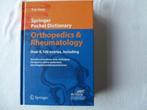 springer pocket dictionary rheumatology over 6.100 entries, Ophalen of Verzenden, Zo goed als nieuw