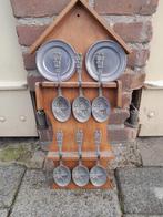 Setje loden lepels lood, Antiek en Kunst, Ophalen of Verzenden