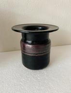 Ravelli keramiek vazen (3) jaren 70, Gebruikt, Zwart, Aardewerk of Porselein, Ophalen of Verzenden