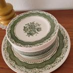 Brocante gebaksstel  Staffordshire Engeland Limited, Antiek en Kunst, Antiek | Servies los, Ophalen