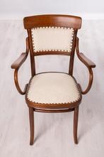 Brocante stoel van Thonet met gestoffeerde zitting, Antiek en Kunst, Antiek | Meubels | Stoelen en Banken, Ophalen