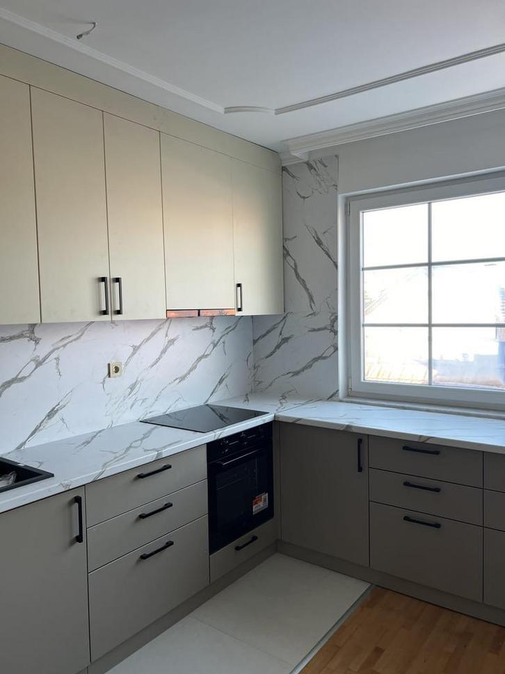 Luxe MDF-keuken met granieten spoelbak., Huis en Inrichting, Keuken | Complete keukens, Nieuw, Overige typen, Overige kleuren