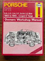 Haynes owners workshop manual PORSCHE 911, Ophalen of Verzenden