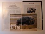 Artikel Jaguar XJ220, Boeken, Auto's | Folders en Tijdschriften, Ophalen of Verzenden, Zo goed als nieuw, Overige merken