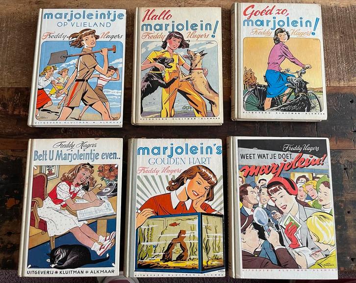 Marjolein boeken - Freddy Hagers - Complete Set?, Boeken, Kinderboeken | Jeugd | onder 10 jaar, Gelezen, Fictie algemeen, Ophalen