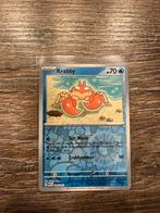 Krabby MEW 098/165 reverse holo, Ophalen of Verzenden, Zo goed als nieuw