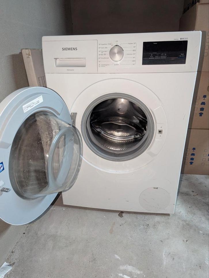 Goede Siemens Wasmachine 7kg, 1400 rpm A+++, Witgoed en Apparatuur, Wasmachines, Gebruikt, Voorlader, 6 tot 8 kg, 85 tot 90 cm