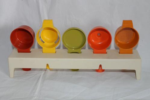 Tupperware set vintage '70 kunststof keukenhulpjes, Huis en Inrichting, Keuken | Tupperware, Zo goed als nieuw, Overige typen