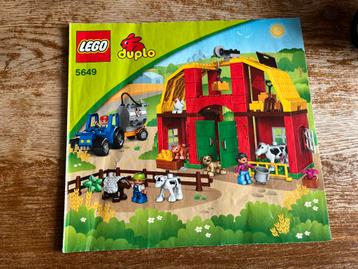 Lego Duplo Boerderij 5649 - Complete Set beschikbaar voor biedingen