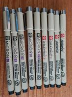 Sakura Pigma pennen divers, Hobby en Vrije tijd, Tekenen, Verzenden, Nieuw, Potlood of Stift