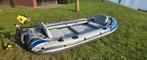 Intex 5 boot + 1.2 pk 4 takt Motor COMPLEET, Watersport en Boten, Kano's, Ophalen, Zo goed als nieuw, Overige typen