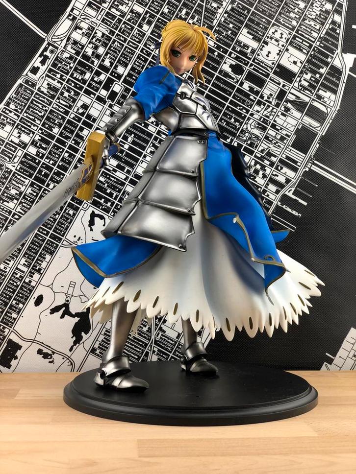 Saber 1/4 Scale Figure Fate/Stay Night Daiki Kougyou, Verzamelen, Poppetjes en Figuurtjes, Gebruikt, Ophalen of Verzenden