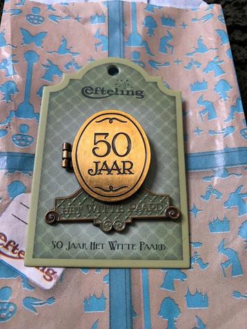 Efteling pin Jubileum 2025 - 50 jaar Het Witte Paard EPP484 beschikbaar voor biedingen