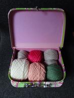 haak en breigaren koffertje met, Hobby en Vrije tijd, Breien en Haken, Ophalen of Verzenden, Gebruikt, Breien of Haken, Wol of Garen