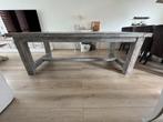 Massief Eiken Eettafel - Robuust & Landelijk, Huis en Inrichting, Tafels | Eettafels, Ophalen, Gebruikt, Eikenhout, 200 cm of meer