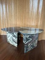 Vintage Marmeren Mimiset Salontafels, Ophalen