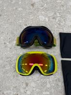 Kinder goggle 2 stuks Crivit zwart geel, Overige merken, Overige typen, Ophalen of Verzenden, Zo goed als nieuw