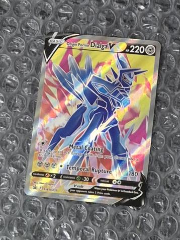 Full Art Origin Forme Dialga V SWSH255 Sword & Shield Promo beschikbaar voor biedingen