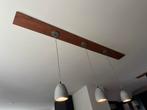 Betonnen hanglampen inclusief plafondbalk, Huis en Inrichting, Ophalen, Zo goed als nieuw, Minder dan 50 cm