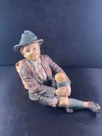 Antiek beeldje van terracotta uit Oostenrijk, Ophalen of Verzenden