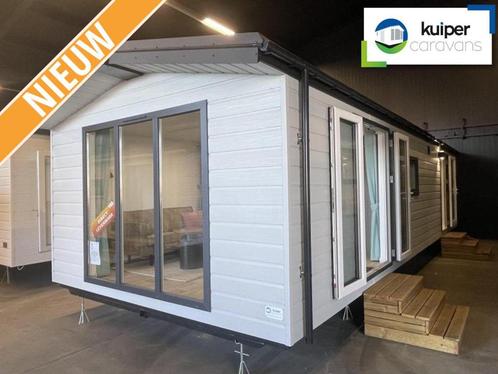 Chalet te koop | chalet met cv | 11.00 mtr, Caravans en Kamperen, Stacaravans, tot en met 4