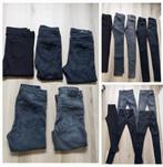 5 Jeans Maat S (36) Pieces, Vero Moda, Only, Vero Moda, Zwart, Nieuw, Ophalen of Verzenden