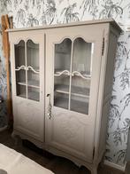 Queen ann brocante kinderkast / kastje / vitrinekast, Ophalen, Zo goed als nieuw, 50 tot 70 cm, 105 cm of meer