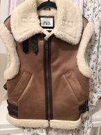 Lammy Bodywarmer van Zara maat XS, Kleding | Dames, Bodywarmers, Bruin, Zara, Ophalen of Verzenden, Zo goed als nieuw