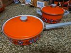 Vintage pannen set, Ophalen of Verzenden