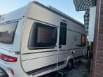 Fendt 445 TFB Saphir 2017, Caravans en Kamperen, Rondzit, Frans bed, Particulier, Stabilisator