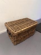 Rieten opberg kist met deksel, Ophalen, Overige materialen, Minder dan 50 cm, 50 tot 100 cm