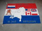 Vlag ter herinnering aan 50 jaar Bevrijding, Ophalen of Verzenden, Overige soorten, Nederland, Vlag of Vaandel