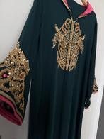 Groene Djellaba /Jellaba / Jelaba / Jelabba, Kleding | Dames, Maat 38/40 (M), Ophalen of Verzenden, Zo goed als nieuw, Onder de knie